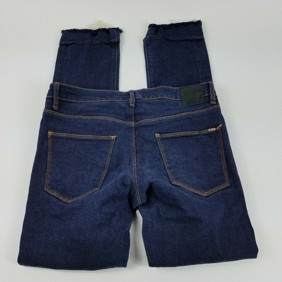 COPY - Obey Womens Size 30 Dark Blue Wash Skinny … - Picture 4 of 7